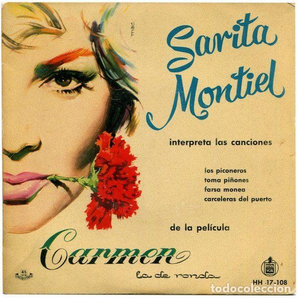 Discos de vinilo: Sarita Montiel &ndash; Interpreta Las Canciones De La Pel&iacute;cula &rdquo;Carmen La De Ronda&rdquo; (Vinyl, Hispavox...