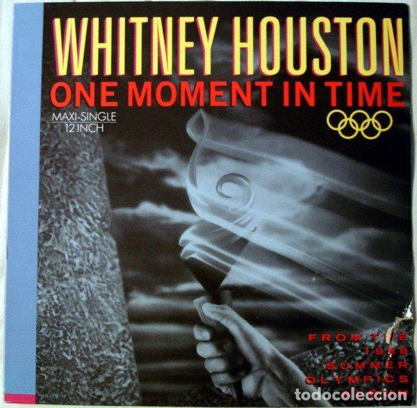 Dischi in vinile: Whitney Houston &ndash; One Moment In Time (Vinyl, Arista 3A 611613)