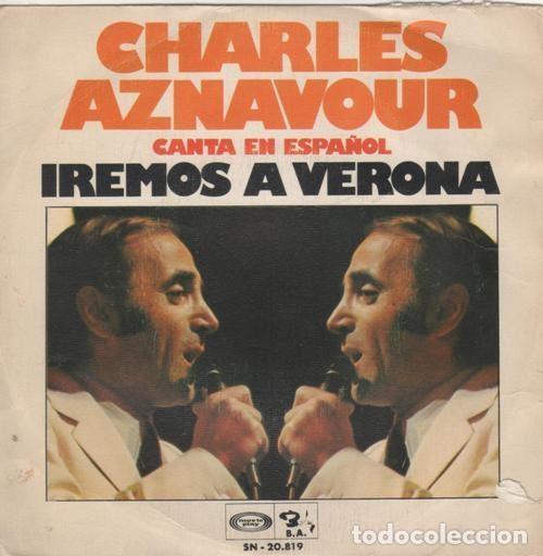Vinyl-Schallplatten: Charles Aznavour &ndash; Iremos A Verona (Vinyl, Barclay SN - 20.819)