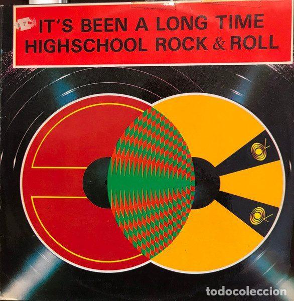 Vinyl records: Various &ndash; It's Been A Long Time Highschool Rock & Roll (Vinyl, Bellaphon 30 02 008)