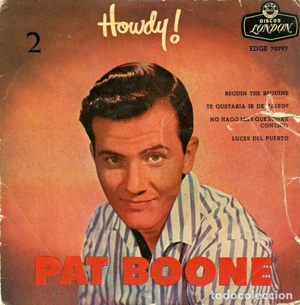 Disques de vinyle: Pat Boone &ndash; Howdy! 2 (Vinyl, Discos London EDGE 70797)