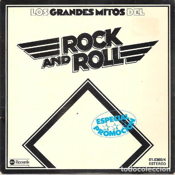 Vinyl records: Various &ndash; Los Grandes Mitos Del Rock And Roll (Vinyl, ABC Records 01.0360/4)