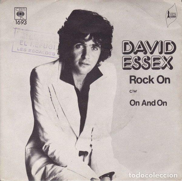 Vinyl-Schallplatten: David Essex &ndash; Rock On / On And On (Vinyl, CBS CBS 1693)