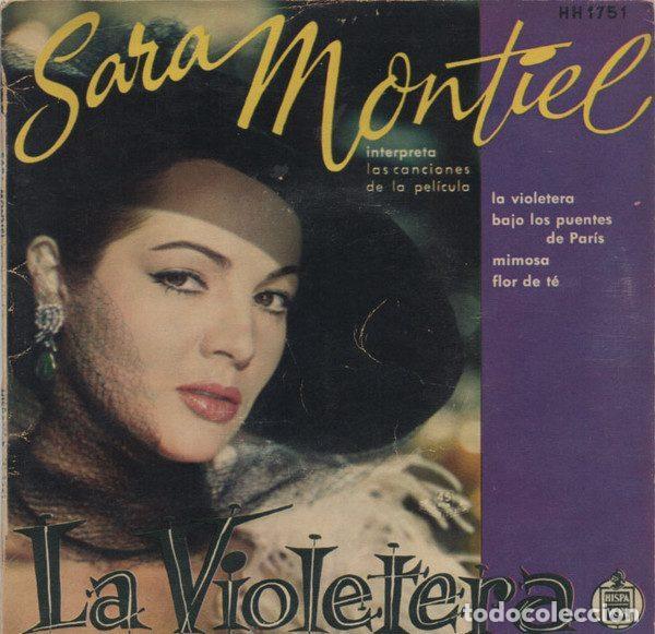 Vinyl records: Sara Montiel &ndash; Interpreta Las Canciones De La Pel&iacute;cula &rdquo;La Violetera&rdquo; (Vinyl, Hispavox HH 1751)