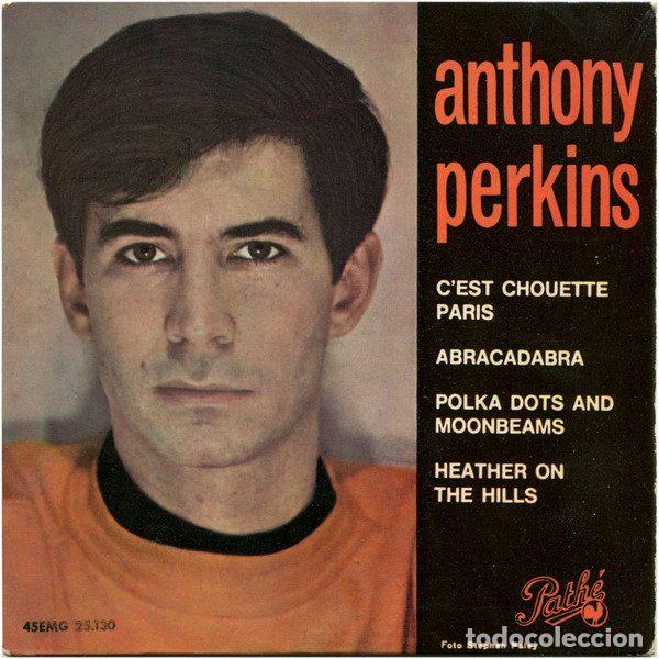Vinyl-Schallplatten: Anthony Perkins &ndash; C'Est Chouette Paris (Vinyl, Path&eacute; 45EMG 25.130)