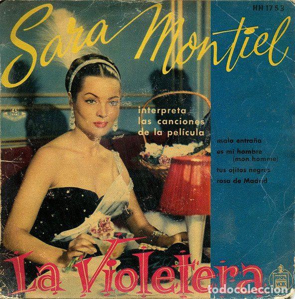 Discos de vinil: Sara Montiel &ndash; Interpreta Las Canciones De La Pel&iacute;cula &rdquo;La Violetera&rdquo; (Vinyl, Hispavox HH 1753)