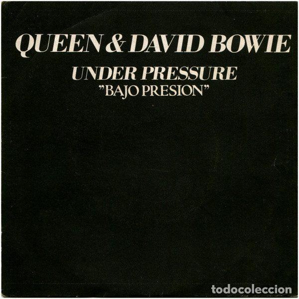 Disques de vinyle: Queen & David Bowie &ndash; Under Pressure = Bajo Presi&oacute;n (Vinyl, EMI 10C 006-064626)