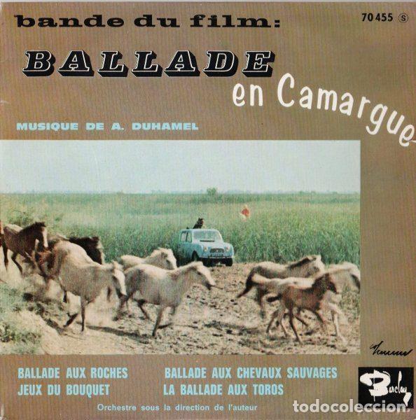 Disques de vinyle: Antoine Duhamel &ndash; Bande Du Film : &rdquo;Ballade En Camargue&rdquo; (Vinyl, Barclay 70455)