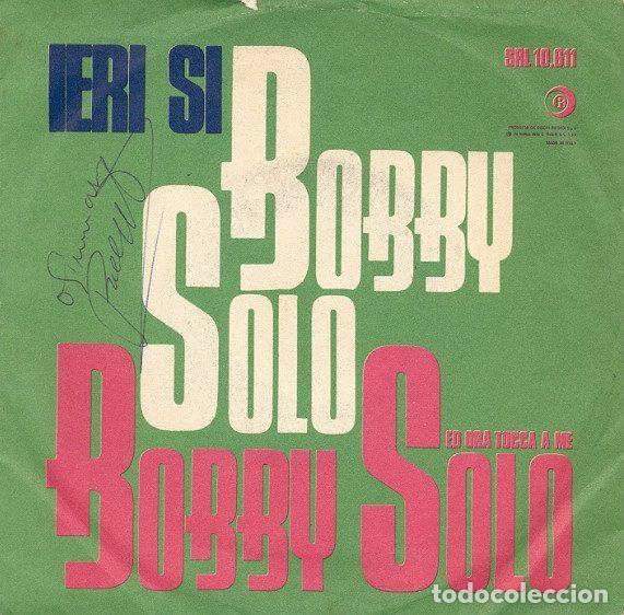 Vinyl-Schallplatten: Bobby Solo &ndash; Ieri Si (Vinyl, Ricordi SRL 10-611)