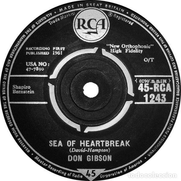 Vinyl-Schallplatten: Don Gibson &ndash; Sea Of Heartbreak (Vinyl, RCA 45-RCA 1243)