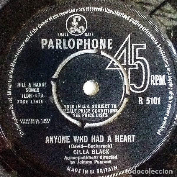 Dischi in vinile: Cilla Black &ndash; Anyone Who Had A Heart (Vinyl, Parlophone R 5101)