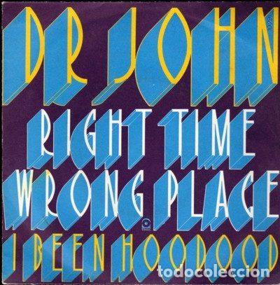 Vinyl-Schallplatten: Dr. John &ndash; Right Place Wrong Time / I Been Hoodood (Vinyl, ATCO Records 10 291)