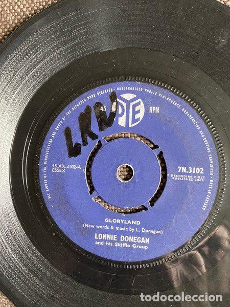 Dischi in vinile: Lonnie Donegan And His Skiffle Group &ndash; Gloryland (Vinyl, Pye Records 7N.3102)