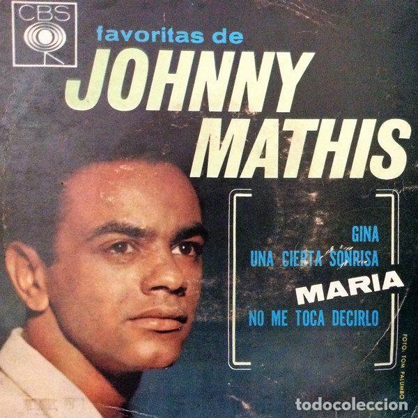 Disques de vinyle: Johnny Mathis &ndash; Favoritas De Johnny Mathis (Vinyl, CBS EPC 329)