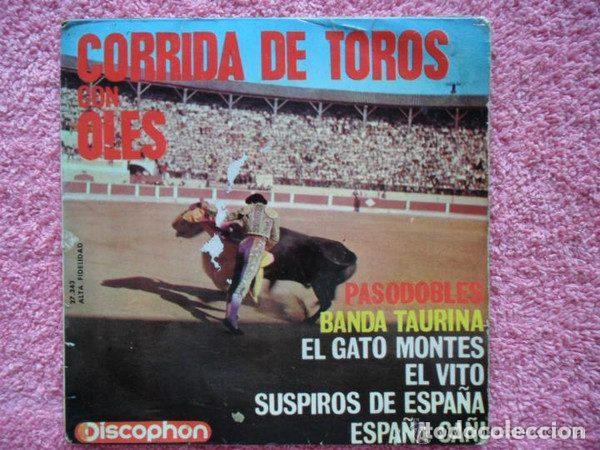 Discos de vinilo: Banda Taurina De Madrid &ndash; Corrida de Toros Con &rdquo;oles&rdquo; (Vinyl, Discophon 27343)