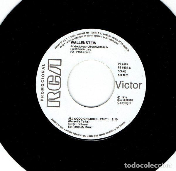 Discos de vinilo: Wallenstein &ndash; Charline (Vinyl, RCA PB-5605) - Foto 4