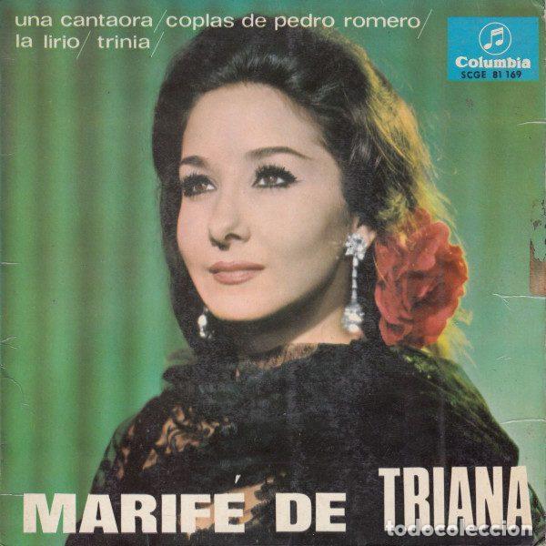 Vinyl-Schallplatten: Marif&eacute; De Triana &ndash; Una Cantaora (Vinyl, Columbia SCGE 81 169)