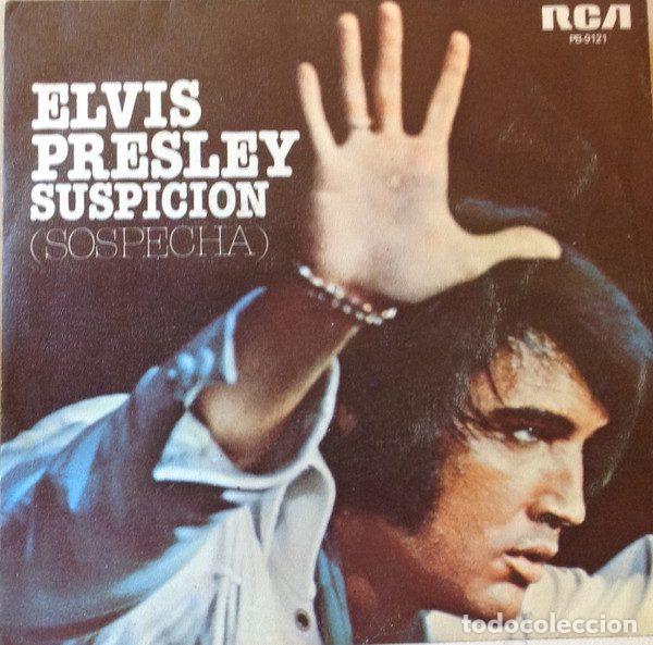 Disques de vinyle: Elvis Presley &ndash; Suspicion = Sospecha (Vinyl, RCA Victor PB 9121)