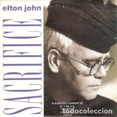 Disques de vinyle: Elton John &ndash; Sacrifice (Vinyl, The Rocket Record Company 873 330-7)