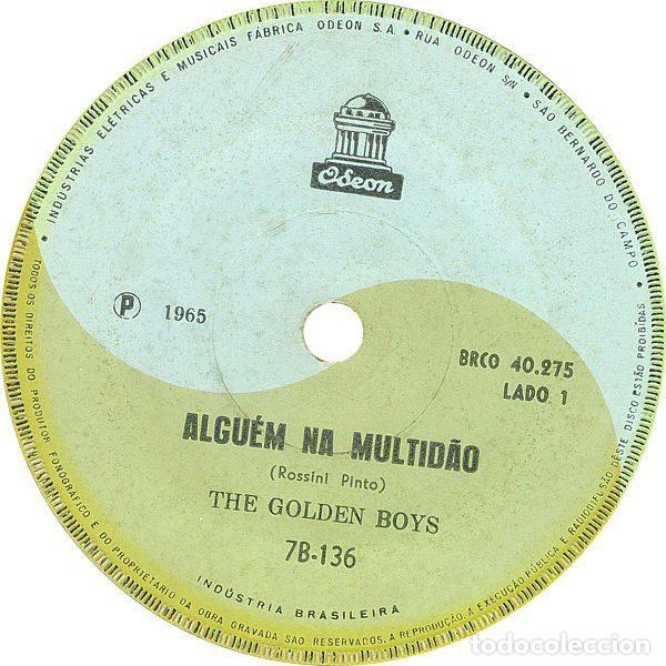 Vinyl records: Golden Boys &ndash; Algu&eacute;m Na Multid&atilde;o (Vinyl, Odeon 7B-136)