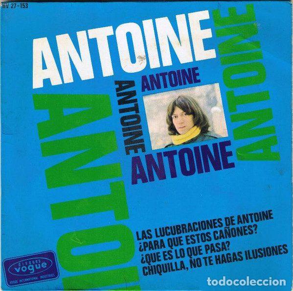 Discos de vinilo: Antoine &ndash; Las Lucubraciones De Antoine (Vinyl, Disques Vogue HV 27-153)