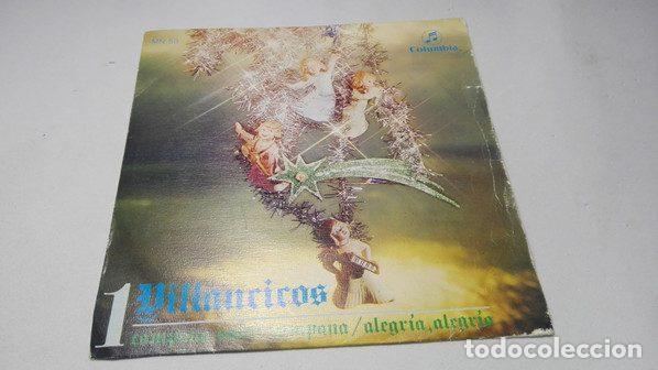 Disques de vinyle: Coro Y Rondalla Alegr&iacute;a &ndash; Villancicos 1 (Vinyl, Columbia MN 59)