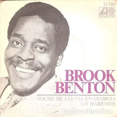 Disques de vinyle: Brook Benton &ndash; Rainy Night In Georgia = Noche De Lluvia En Georgia (Vinyl, Atlantic H 580)