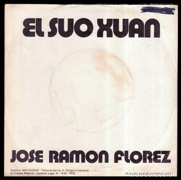 Disques de vinyle: Jos&eacute; Ram&oacute;n Fl&oacute;rez &ndash; El Mot&iacute;n / El Suo Xuan (Vinyl, Movieplay P-235)