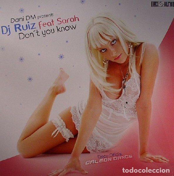 Discos de vinilo: Dani DM Presents DJ Ruiz Feat Sarah &ndash; Don't You Know (Vinyl, Dance Solution DAN-003-MX)