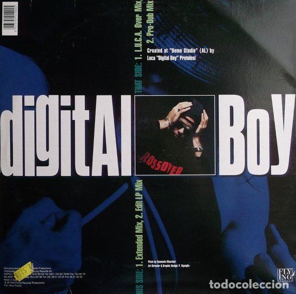 Discos de vinilo: Digital Boy &ndash; Crossover (Vinyl, Flying Records FLY 149) - Foto 2