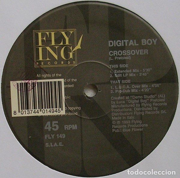 Discos de vinilo: Digital Boy &ndash; Crossover (Vinyl, Flying Records FLY 149) - Foto 3