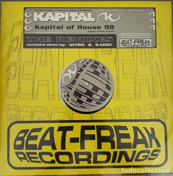 Vinyl records: Kapital &ndash; Kapital Of House 98 (Vinyl, BeatFreak Recordings B.F006)
