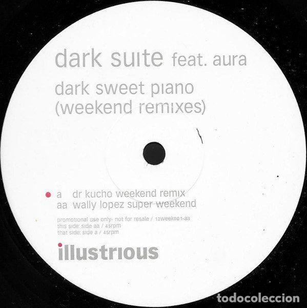 Disques de vinyle: Dark Suite &ndash; Dark Sweet Piano (Weekend Remixes) (Vinyl, Illustrious 12week001)