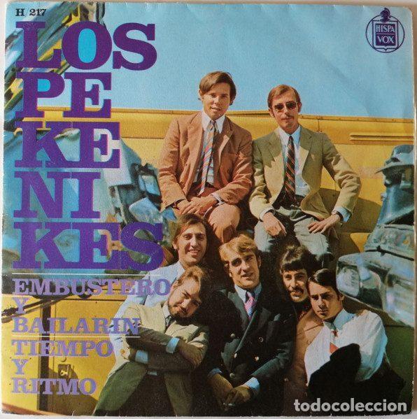 Discos de vinil: Los Pekenikes &ndash; Embustero Y Bailarin / Tiempo Y Ritmo (Vinyl, Hispavox H/217)