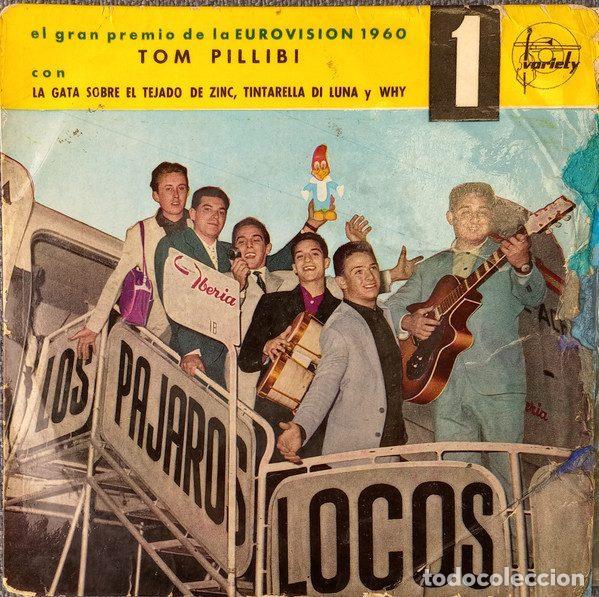 Disques de vinyle: Los P&aacute;jaros Locos &ndash; Tom Pillibi (Vinyl, Variety VE 10.005 C)