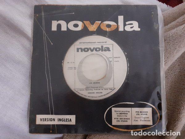 Dischi in vinile: Los Brincos &ndash; Lola (English Version) (Vinyl, Novola W-3I)