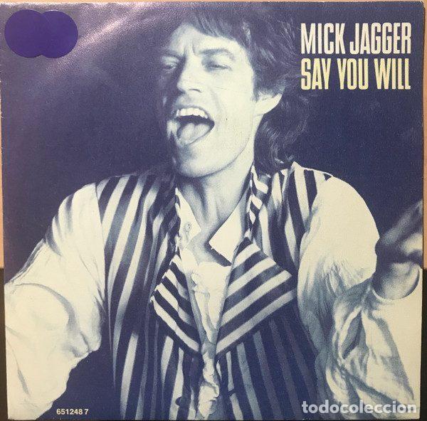 Dischi in vinile: Mick Jagger &ndash; Say You Will (Vinyl, CBS CBS 651248 7)