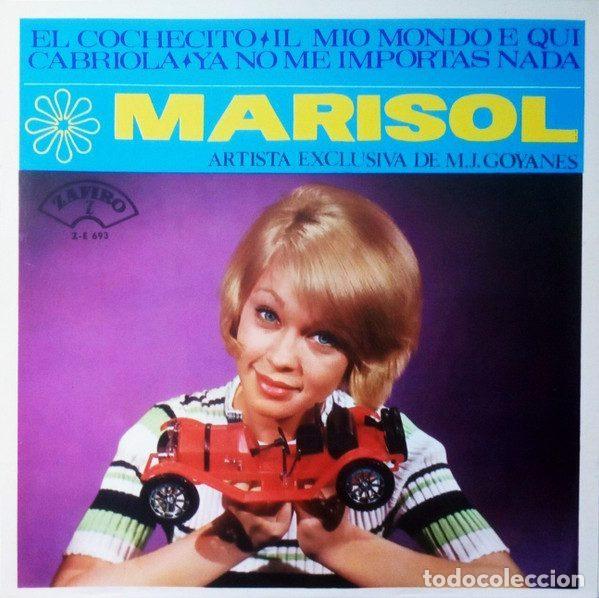 Discos de vinil: Marisol &ndash; El Cochecito / Il Mio Mondo E Qui / Cabriola / Ya No Me Importas Nada (Vinyl, Zafiro...