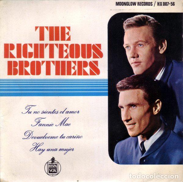 Discos de vinilo: The Righteous Brothers &ndash; Tu No Sientes El Amor (Vinyl, Hispavox HX 007-56)