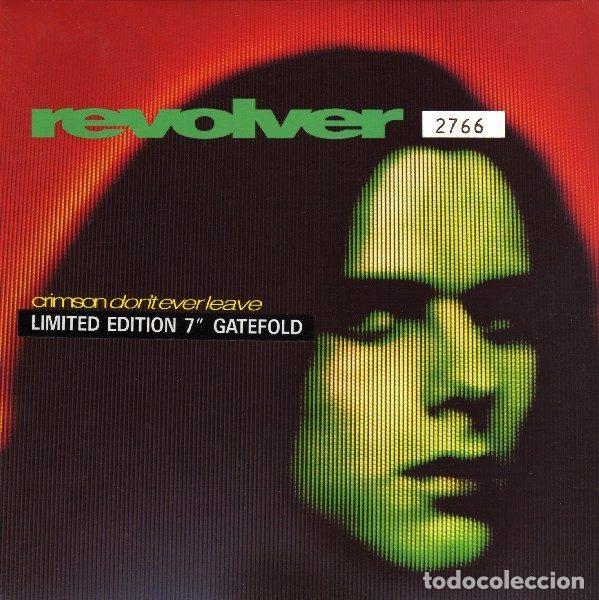 Vinyl records: Revolver &ndash; Crimson / Don't Ever Leave (Vinyl, Hut Recordings HUT 9)