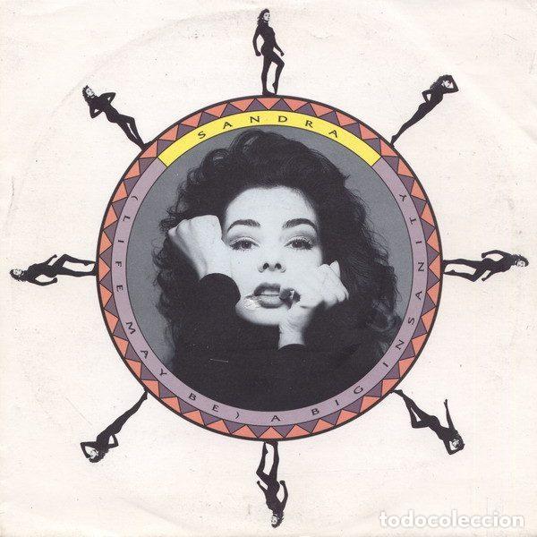 Vinyl records: Sandra &ndash; (Life May Be) A Big Insanity (Vinyl, Virgin 113 272)