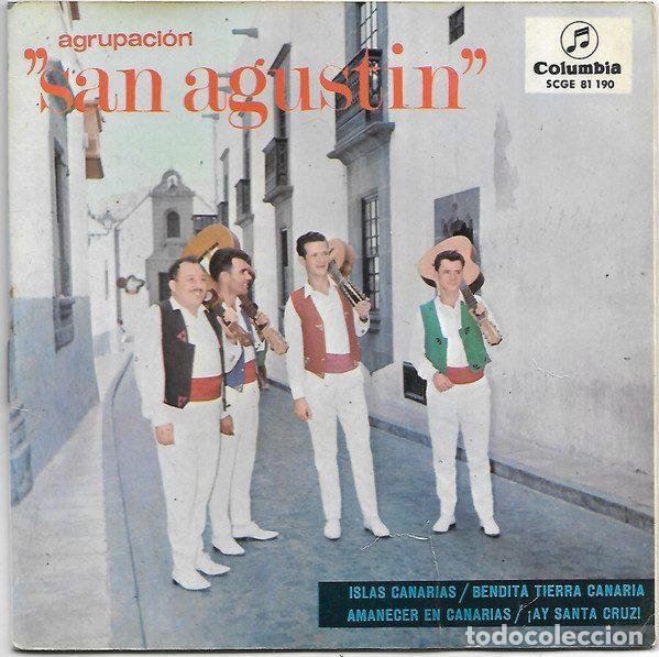 Discos de vinilo: Agrupaci&oacute;n &rdquo;San Agustin&rdquo; &ndash; Islas Canarias (Vinyl, Columbia SCGE 81 190)