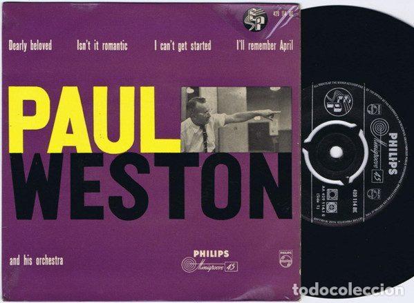 Disques de vinyle: Paul Weston E La Sua Orchestra &ndash; Dearly Beloved (Vinyl, Philips 429 114 BE)
