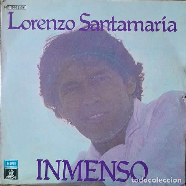 Vinyl-Schallplatten: Lorenzo Santamar&iacute;a &ndash; Inmenso (Vinyl, Odeon C 006-021651)