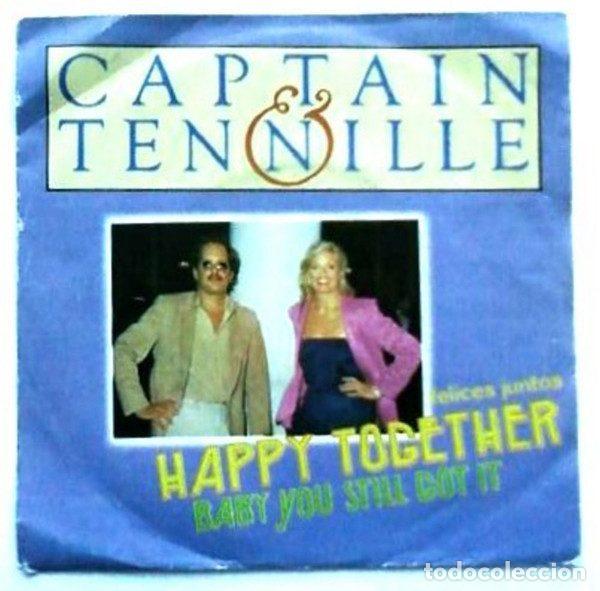 Vinyl-Schallplatten: Captain & Tennille &ndash; Happy Together = Felices Juntos (Vinyl, Casablanca 61 98 368)