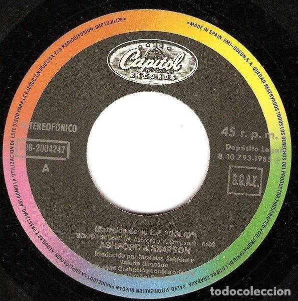 Discos de vinilo: Ashford & Simpson &ndash; Solid = S&oacute;lido (Vinyl, Capitol Records 006 2004247) - Foto 3