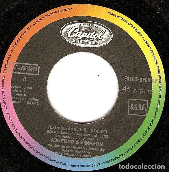 Discos de vinilo: Ashford & Simpson &ndash; Solid = S&oacute;lido (Vinyl, Capitol Records 006 2004247) - Foto 4