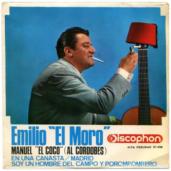 Discos de vinil: Emilio &rdquo;El Moro&rdquo; &ndash; Manuel &rdquo;El Coco&rdquo; (Al Cordob&eacute;s) (Vinyl, Discophon 27.430)