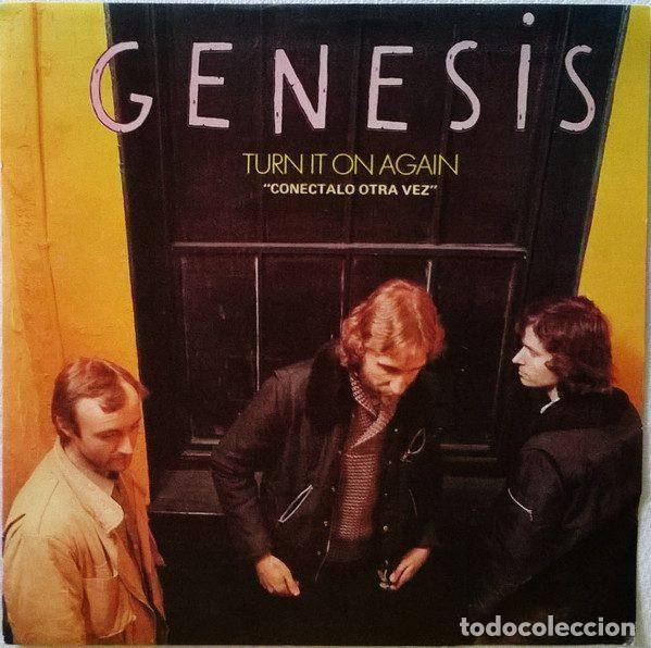 Vinyl records: Genesis &ndash; Turn It On Again = Conectalo Otra Vez (Vinyl, Charisma 60 79 493)