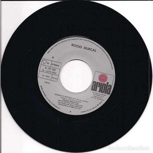 Vinyl-Schallplatten: Rocio Durcal Con El Mariachi Los Vargas De Arturo Mendoza &ndash; Cuando El Destino / Renunciaci&oacute;n...
